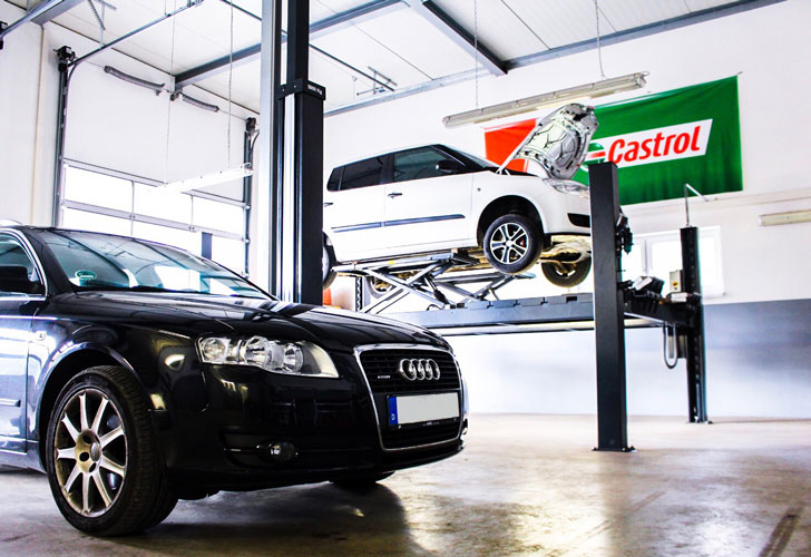 Foto der Werkstatt von innen