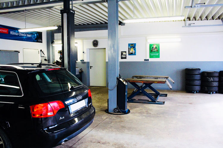 Foto der Werkstatt von innen